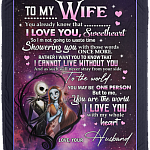 To My Wife You Already Know That I Can Live Without You Sweetheart Fleece Blanket – Premium Sherpa Blanket, White, Cozy Plush Fleece Blanket - 50x60 To My Wife You Already Know That I Can Live Without You Sweetheart Fleece Blanket – Premium Sherpa Blanket, White, Cozy Plush Fleece Blanket - 50x60