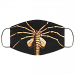 Alien Facehugger Funny Washable Reusable Custom - Facehugger Printed Cloth Face Mask Cover, Black, Cloth Face Cover