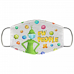 Ew People Washable Reusable Custom – Printed Cloth Face Mask Cover, White, Cloth Face Cover