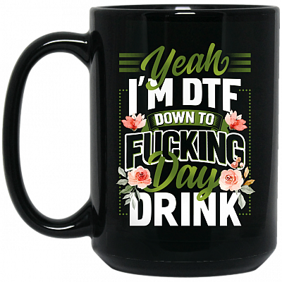 15 oz. Black Mug