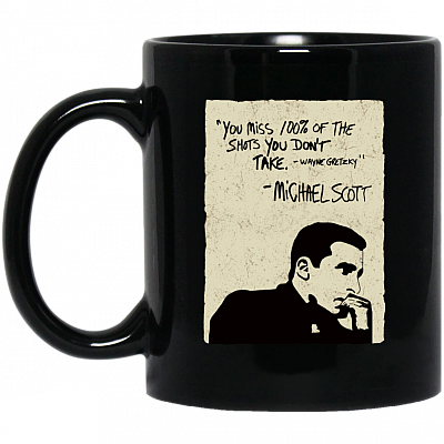 11 oz. Black Mug