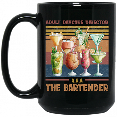 15 oz. Black Mug