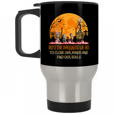 14 oz. Silver Travel Mug