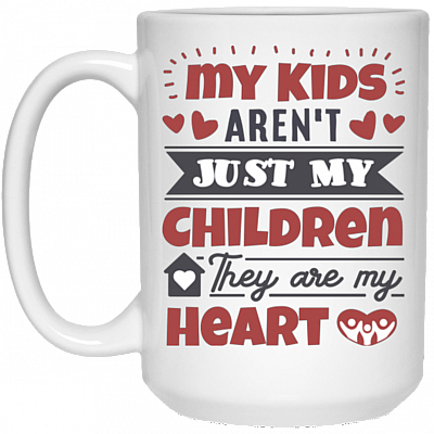 15 oz. White Mug
