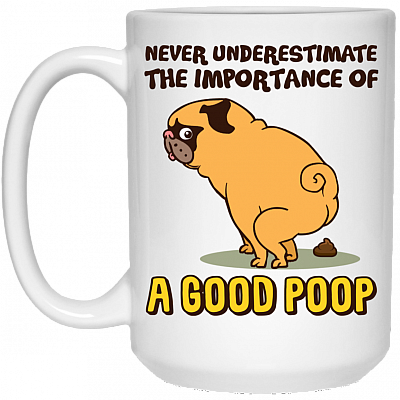 15 oz. White Mug