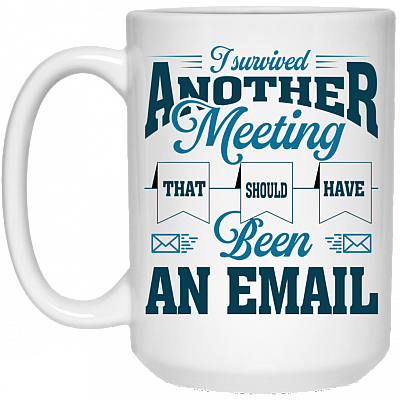 15 oz. White Mug