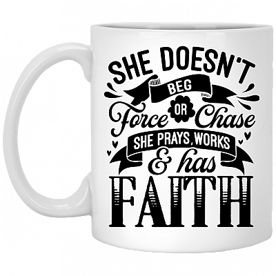 11 oz. White Mug