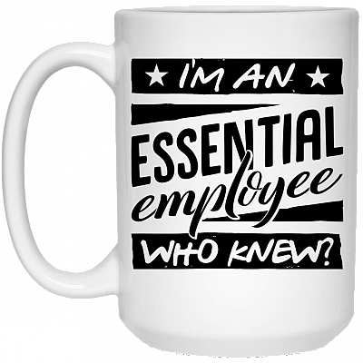 15 oz. White Mug