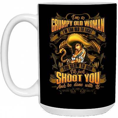 15 oz. White Mug