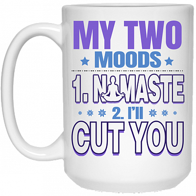 15 oz. White Mug