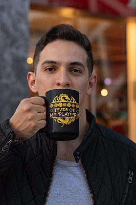 Alternative view of Tears Of My Players Ceramic Coffee Mug - Beer Stein - Funny Dnd Gifts