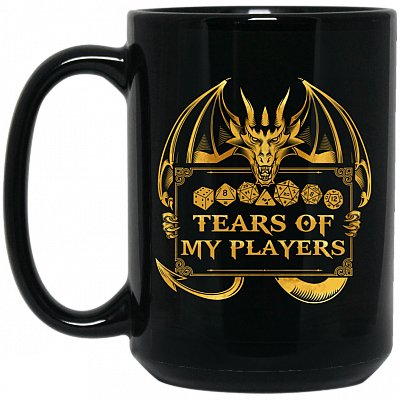15 oz. Black Mug