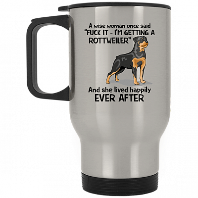 14 oz. Silver Travel Mug