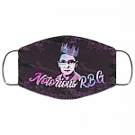 Notorious RBG Washable Reusable Custom – Printed Cloth Face Mask Cover, Black, Cloth Face Cover