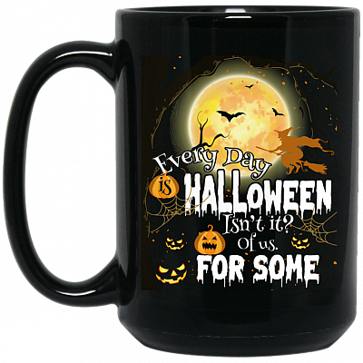 15 oz. Black Mug