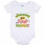 Surviving My First Pandemic Baby Onesie - Baby Infant Bodysuit, White, Baby Onesie - 12 Month