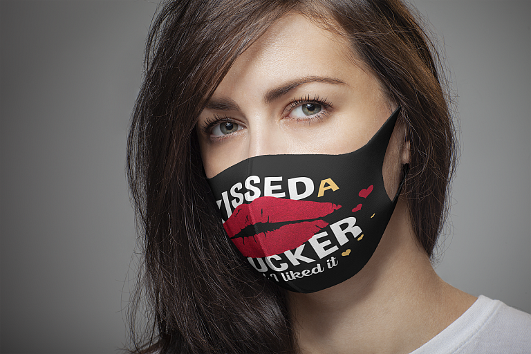 Kissed Trucker Facemask