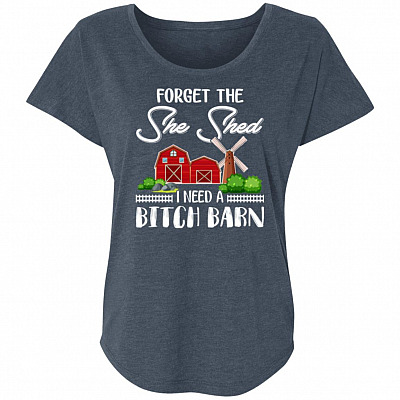 Ladies Triblend Dolman Sleeve
