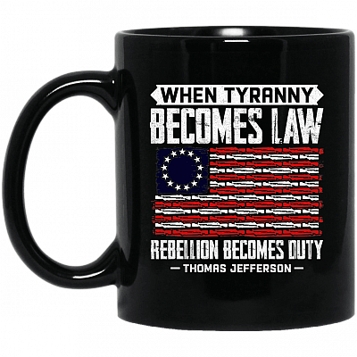 11 oz. Black Mug