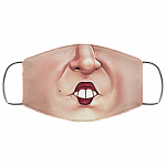 Hocus Pocus Winifred Mouth Washable Reusable Custom - Printed Cloth Face Mask Cover, White, Cloth Face Cover