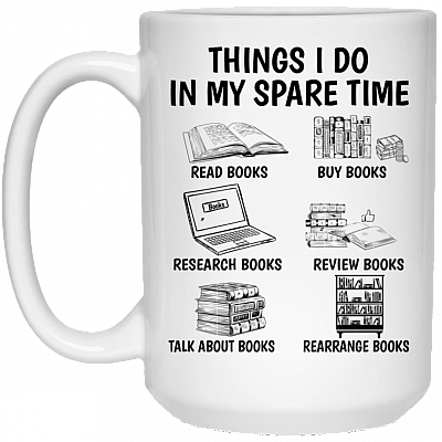 15 oz. White Mug