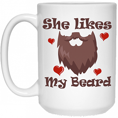 15 oz. White Mug