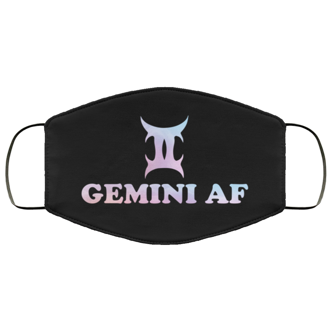 Gemini AF Gemini Horoscope Star Sign Washable Reusable Custom – Printed Cloth Face Mask Cover, White, Cloth Face Mask Gemini AF Gemini Horoscope Star Sign Washable Reusable Custom – Printed Cloth Face Mask Cover, White, Cloth Face Mask