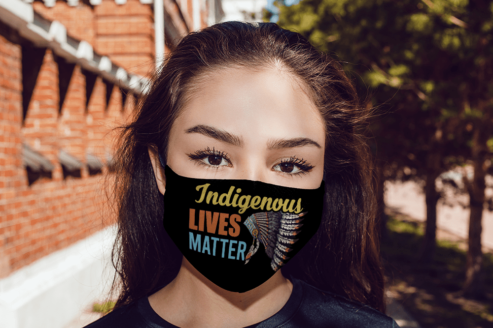 2D. Indigenous Lives Matter (mask) mk