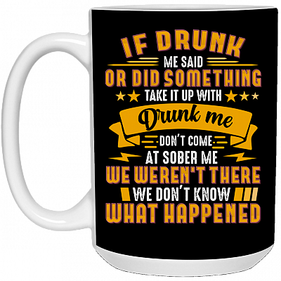 15 oz. White Mug
