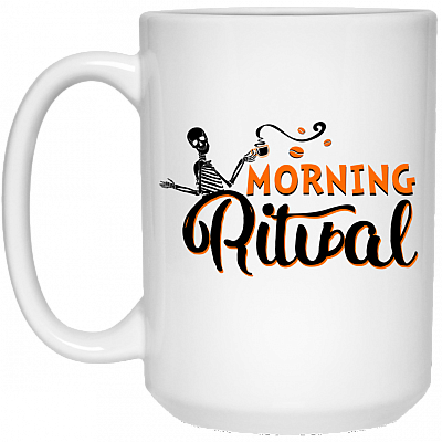 15 oz. White Mug