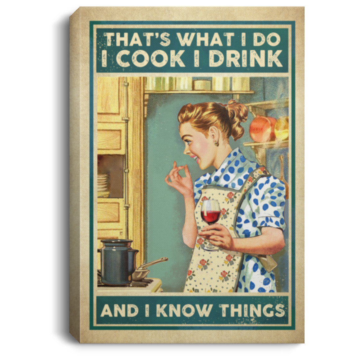 Portrait CANVAS - POSTER (OFFICIAL), White, 0.75'' Framed Canvas Portrait CANVAS - POSTER (OFFICIAL), White, 0.75'' Framed Canvas