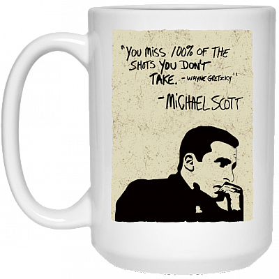 15 oz. White Mug