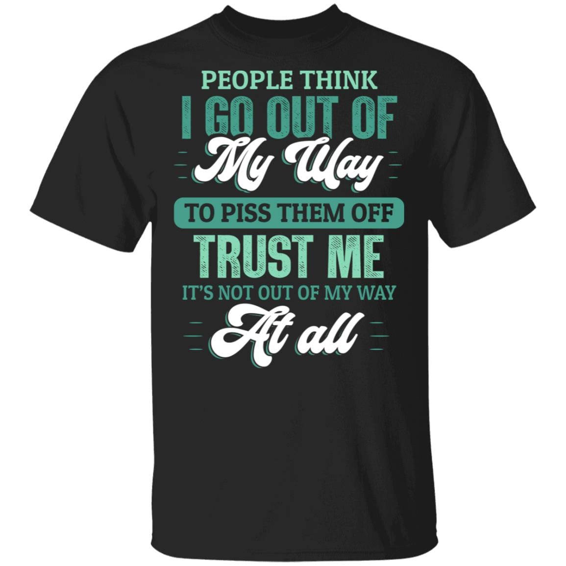 T-SHIRT (Only), Black, Unisex T-Shirt