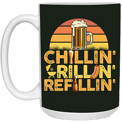 15 oz. White Mug