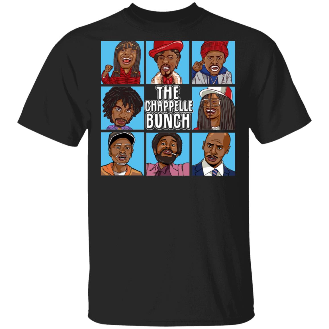 The Chappelle Bunch Show Character Funny Prince Silky Vintage T-Shirt, Black, Unisex T-Shirt