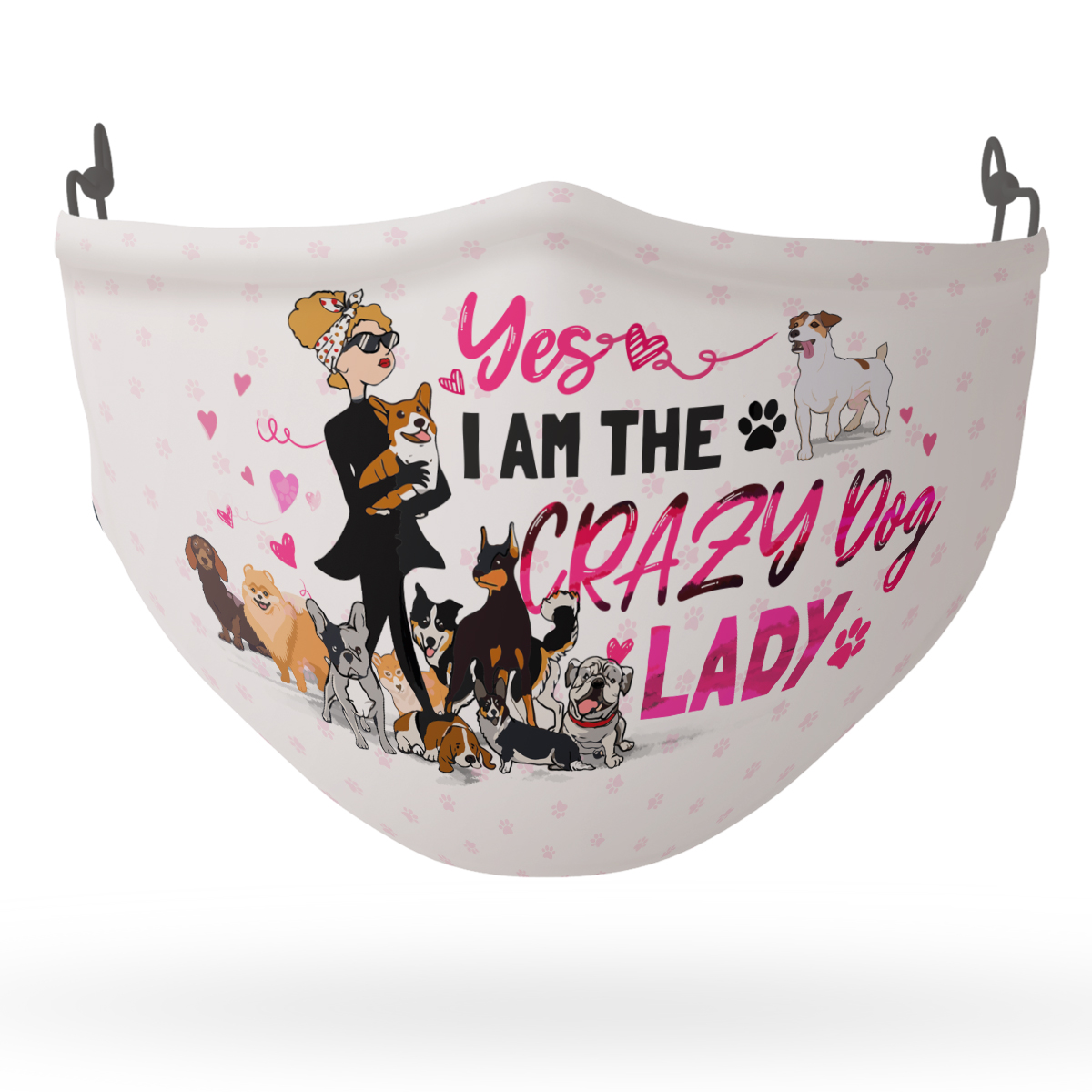 2O.mockup dog Crazy Lady