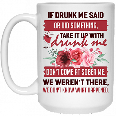 15 oz. White Mug