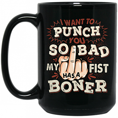 15 oz. Black Mug