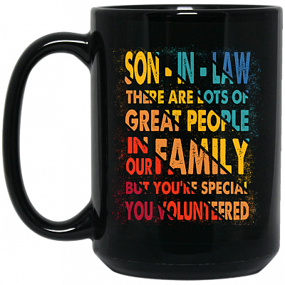 15 oz. Black Mug