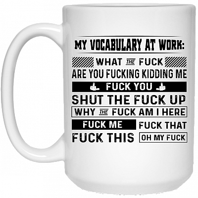 15 oz. White Mug