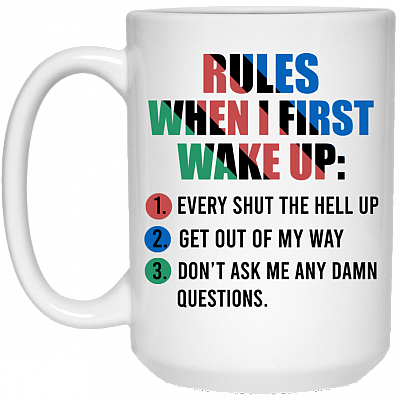 15 oz. White Mug