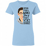 Speak Your Mind Even If Your Voice Shakes Ladies T-Shirt - Premium Ladies Triblend Dolman Sleeve Shirt, Light Blue, Ladies T-Shirt