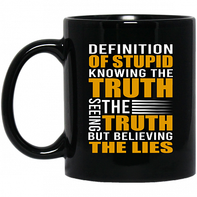 11 oz. Black Mug