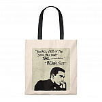 You Miss 100% of the Shots You Dont Take Motivational Quote Gift Shoulder Bag - Reusable Grocery Shopping Bag