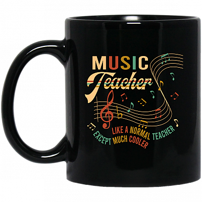 11 oz. Black Mug