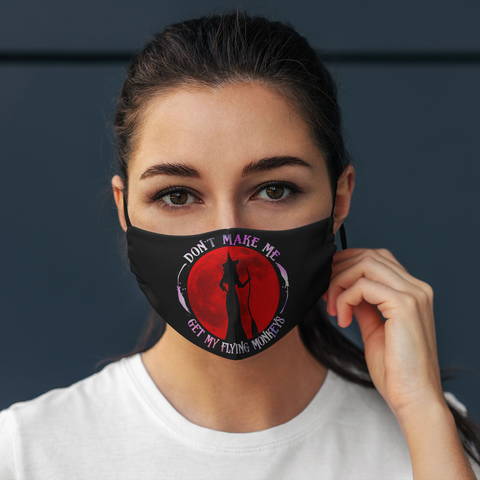 8VT. Flying Monkeys Mask mockup
