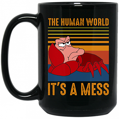 15 oz. Black Mug