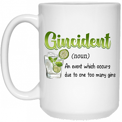 15 oz. White Mug