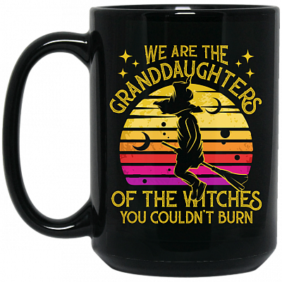 15 oz. Black Mug