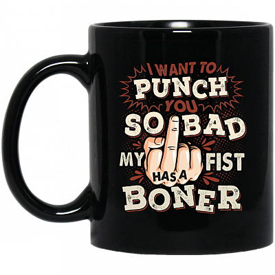 11 oz. Black Mug